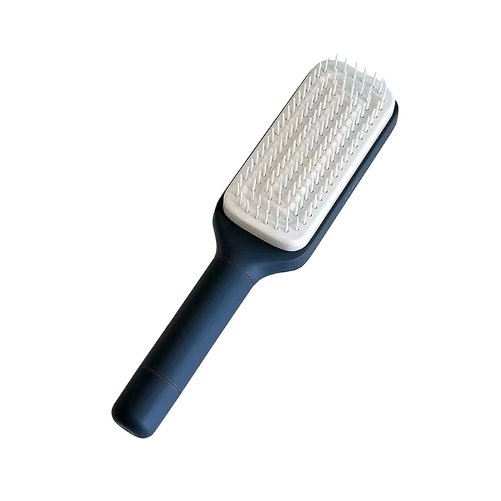 Self-Cleaning Scalp Massage Comb Air-Bag Hair Comb Portable Anti-Detangling Hair Brush for Hair Styling One-Key Cleaning Tools